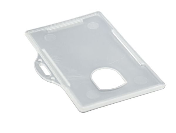 ID-korthållare liggande plast transparent - (10 st.)