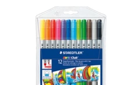 Kaksoiskynät staedtler noris, 12 värin pakkaus