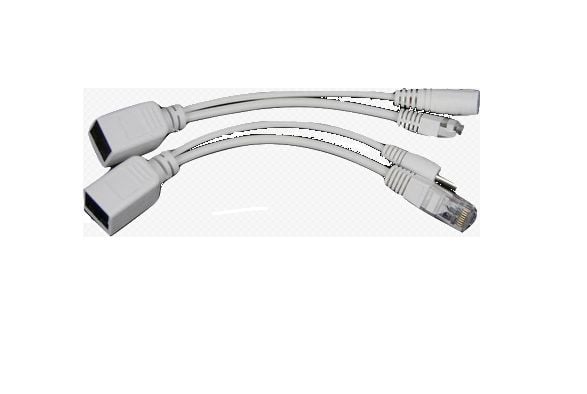 Cablexpert - Strøm over Ethernet (PoE) kabelsett - UTP - passiv, formstøpt