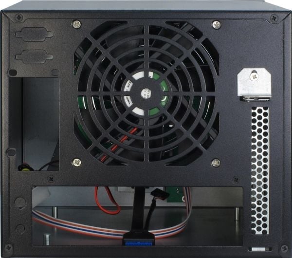 Inter-Tech SC-4004, Small Form Factor (SFF), PC, Musta, Mini-ITX, Terästä, Toiminta/Seikkailu, HDD, Teho