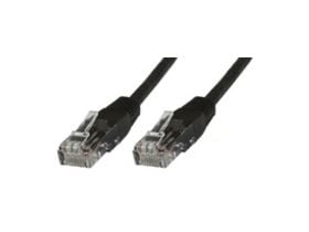 MicroConnect - Nettverkskabel - RJ-45 (hann) til RJ-45 (hann) - 40 cm - UTP - CAT 6 - halogenfri, flertrådet - svart
