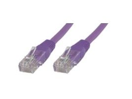 MicroConnect - Nettverkskabel - RJ-45 (hann) til RJ-45 (hann) - 1.5 m - UTP - CAT 6 - halogenfri, flertrådet - purpur