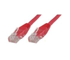MicroConnect - Nettverkskabel - RJ-45 (hann) til RJ-45 (hann) - 1.5 m - UTP - CAT 6 - halogenfri, flertrådet - rød