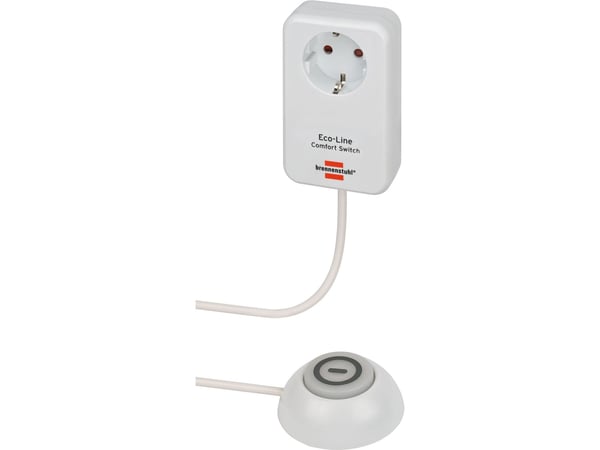 Brennenstuhl 1508220, Painikkeet, Valkoinen, Metalli, 1 kpl, 230 V, 16 A