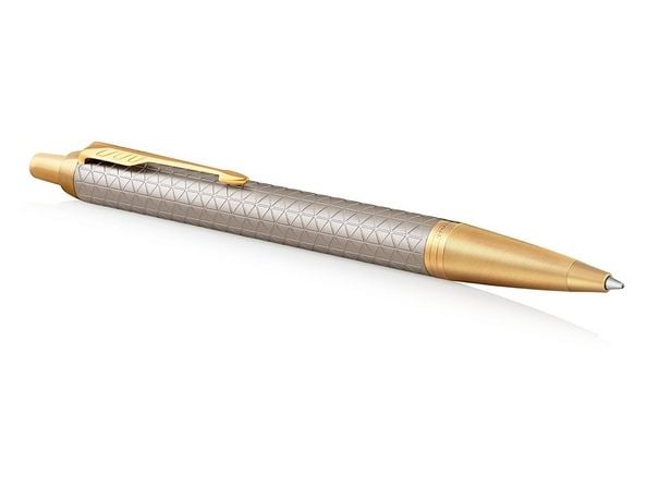 Parker 1931687, Blå, Gull, Sølv, Clip-on retractable ballpoint pen, Medium, Ambidekstriøs, 1 stykker