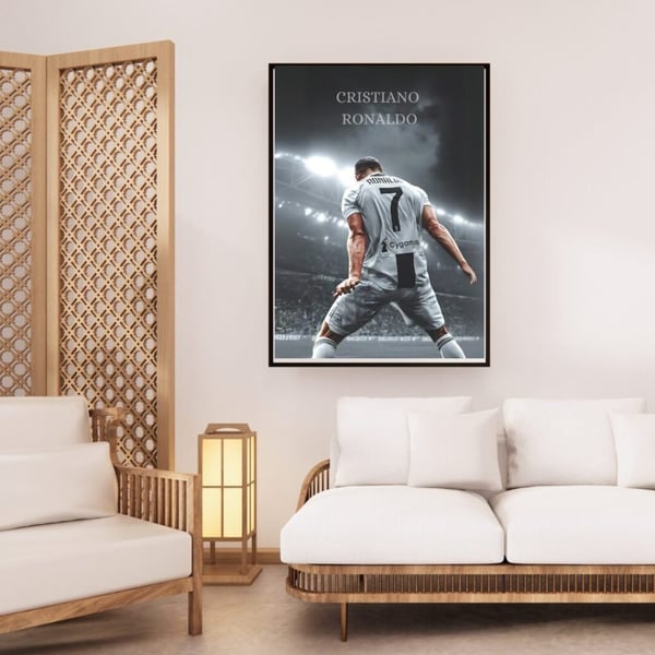 Cristiano Ronaldo Poster 30×40 cm – Ikonisk Fotbollsstjärna