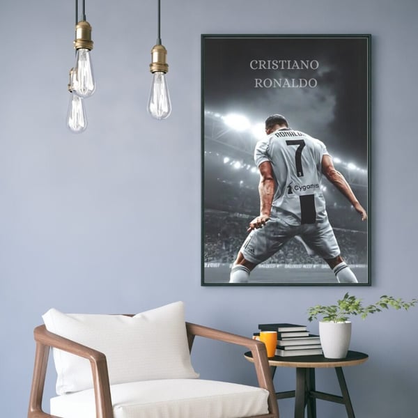 Cristiano Ronaldo Poster 30×40 cm – Ikonisk Fotbollsstjärna Cristiano Ronaldo Poster 30×40 cm – Ikonisk Fotbollsstjärna