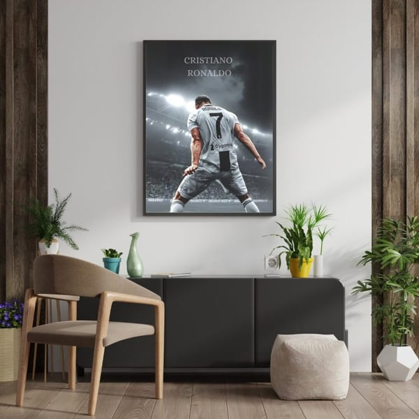 Cristiano Ronaldo Poster 30×40 cm – Ikonisk Fotbollsstjärna