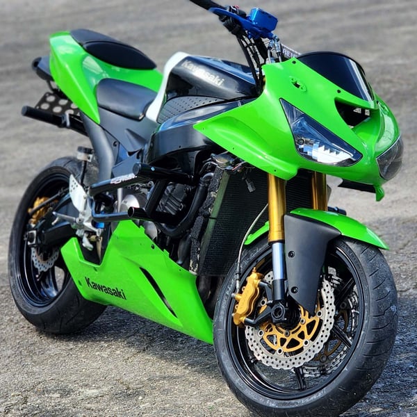 Kawasaki ZX6R 636 Motorskyddskorg (2005-2006) - Stunt Drift