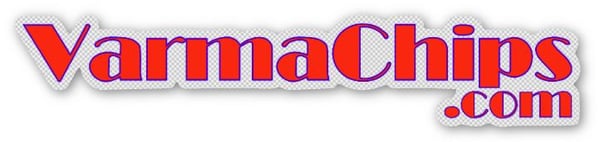 VarmaChips.com klistermärke 15x3cm