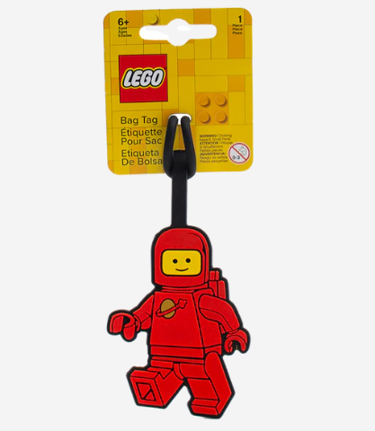 LEGO Bagagetagg Spaceman Röd 4006151-53498