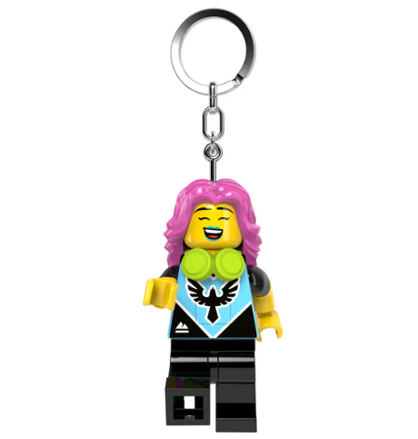 LEGO Nyckelring med lampa Videospel tjej 4006036-KE229H