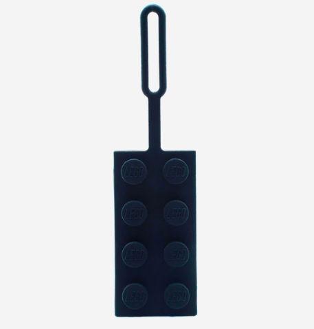 LEGO Bagagetagg 2x4 Svart 4006151-53654