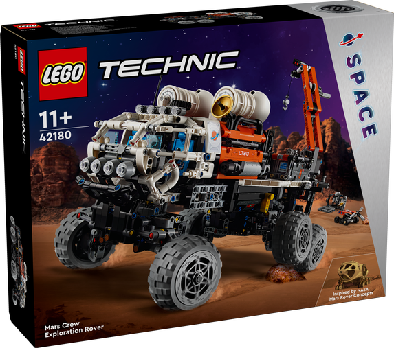 LEGO Technic Rover för utforskning på Mars 42180