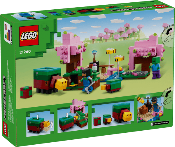 LEGO Minecraft Körsbärsträdgården 21260