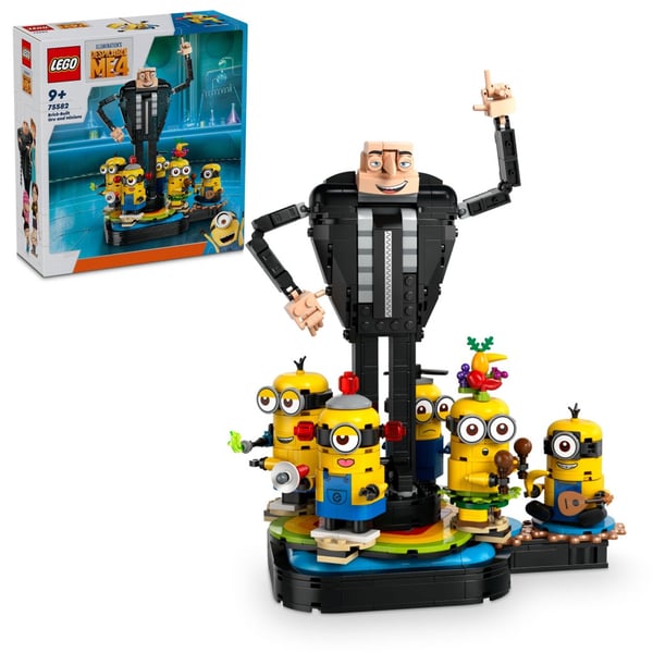 LEGO Minionerna Klossbyggd Gru med minioner 75582