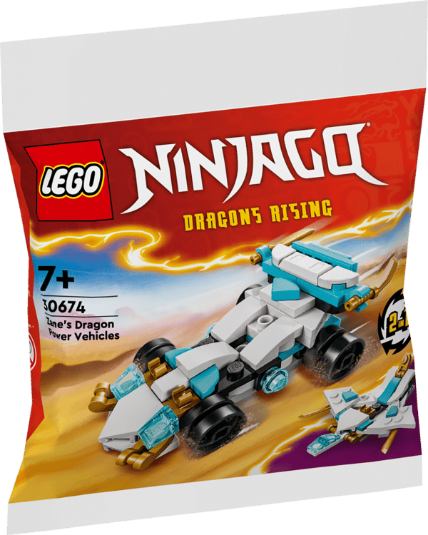 LEGO Ninjago Zanes drakkraftfordon 30674