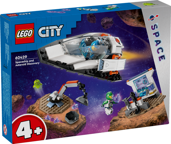 LEGO City 4+ Rymdskepp och asteroidupptäckt 60429