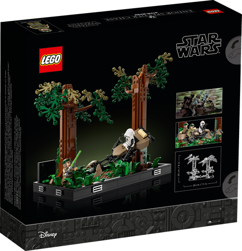 LEGO Star Wars Endor Speeder Chase Diorama 75353