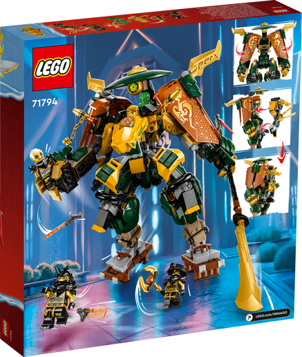 LEGO Ninjago Lloyds och Arins ninjarobotar 71794