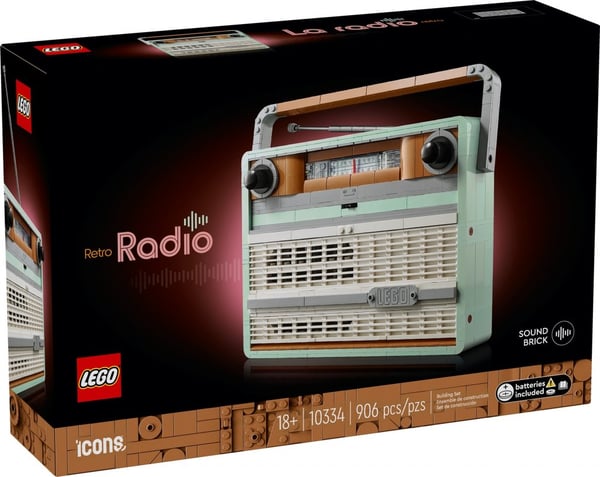 LEGO Icons Retroradio 10334
