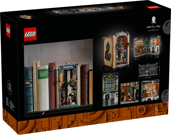 LEGO Icons Sherlock Holmes Bokvrå 10351