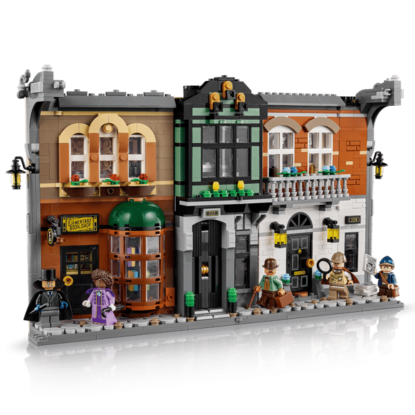 LEGO Icons Sherlock Holmes Bokvrå 10351