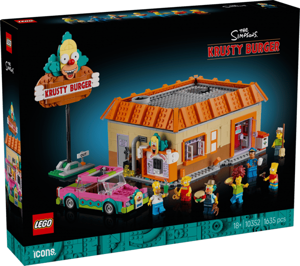 LEGO Icons The Simpsons Krustyburgare 10352