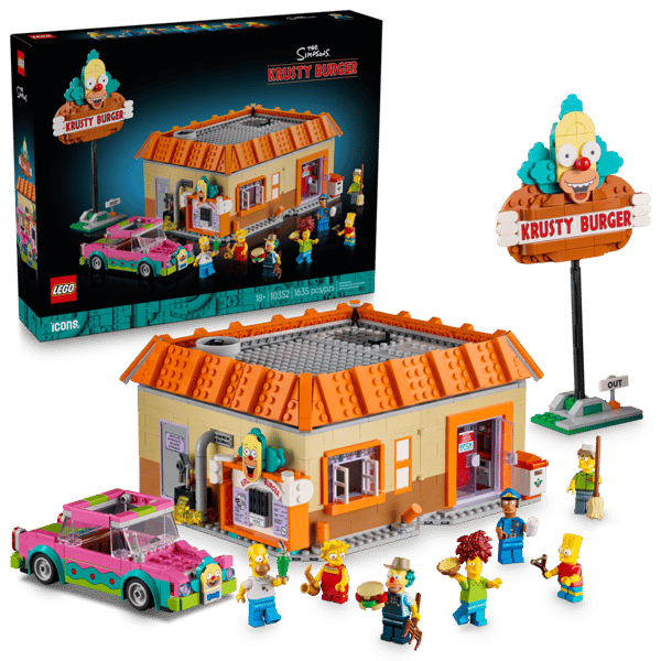 LEGO Icons The Simpsons Krustyburgare 10352