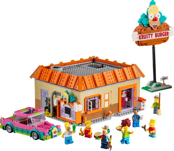 LEGO Icons The Simpsons Krustyburgare 10352