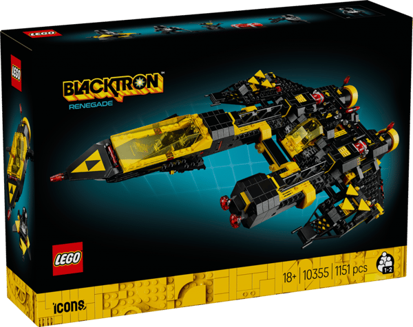 LEGO Icons Blacktron Renegade 10355