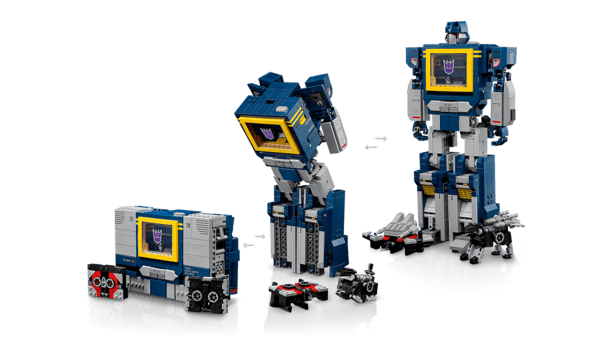 LEGO Icons Transformers Soundwave 10358