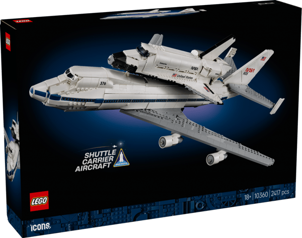 LEGO Icons Shuttle Carrier Aircraft 10360