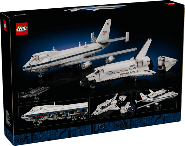 LEGO Icons Shuttle Carrier Aircraft 10360