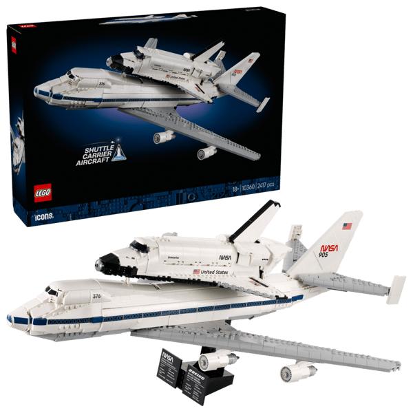 LEGO Icons Shuttle Carrier Aircraft 10360
