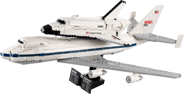 LEGO Icons Shuttle Carrier Aircraft 10360