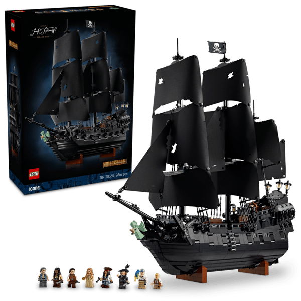 LEGO Icons Kapten Jack Sparrows piratskepp 10365