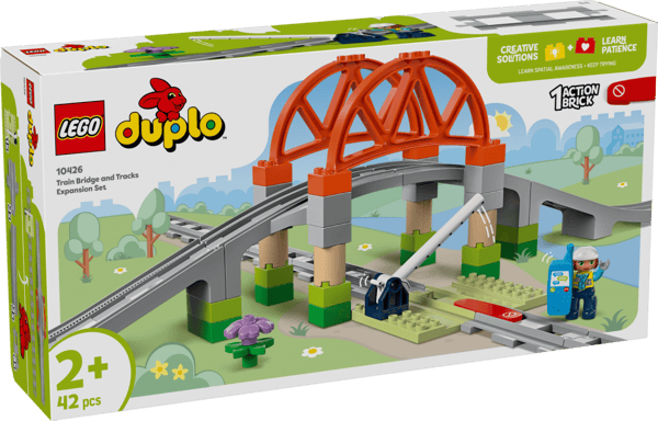 LEGO DUPLO Tågbro och spår Expansionsset 10426