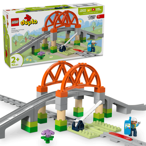 LEGO DUPLO Tågbro och spår Expansionsset 10426