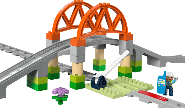 LEGO DUPLO Tågbro och spår Expansionsset 10426
