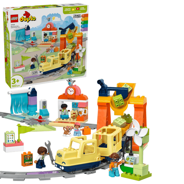 LEGO DUPLO Stort interaktivt pendeltåg 10428