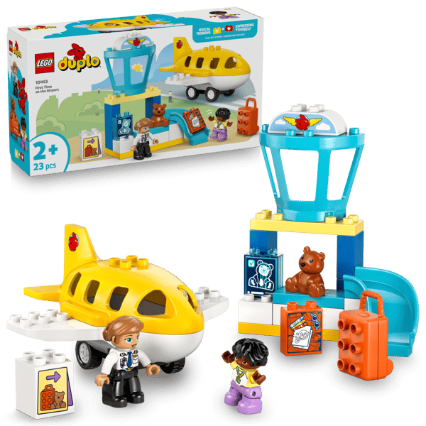 LEGO DUPLO Första gången på flygplatsen 10443
