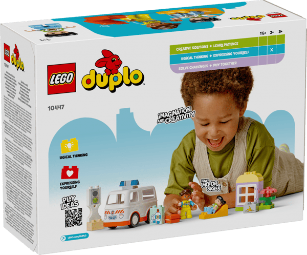 LEGO DUPLO Ambulans och förare 10447
