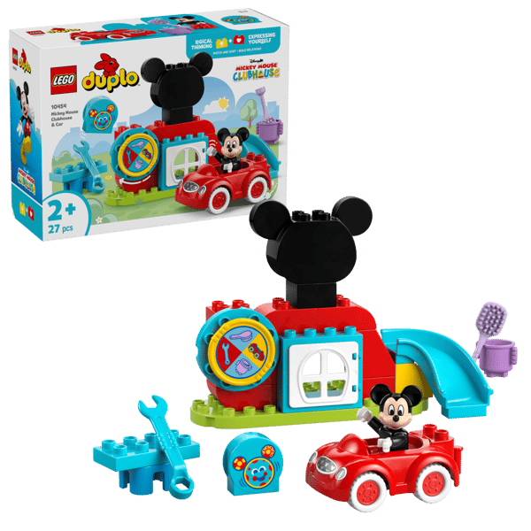 LEGO DUPLO Musse Piggs klubbhus och bil 10454