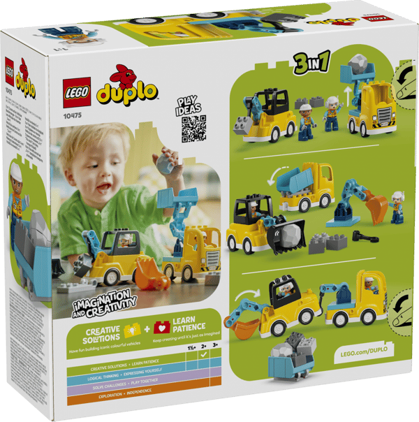 LEGO DUPLO 3 i 1 Byggfordon 10475