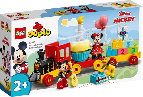 LEGO DUPLO Musse och Mimmis födelsedagståg 10941