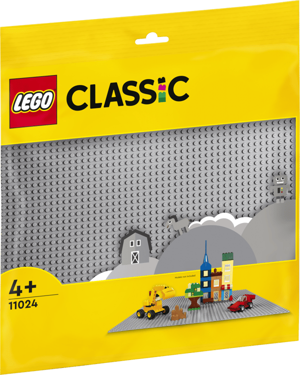 LEGO Classic Grå basplatta 11024