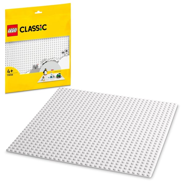 LEGO Classic Vit basplatta 11026