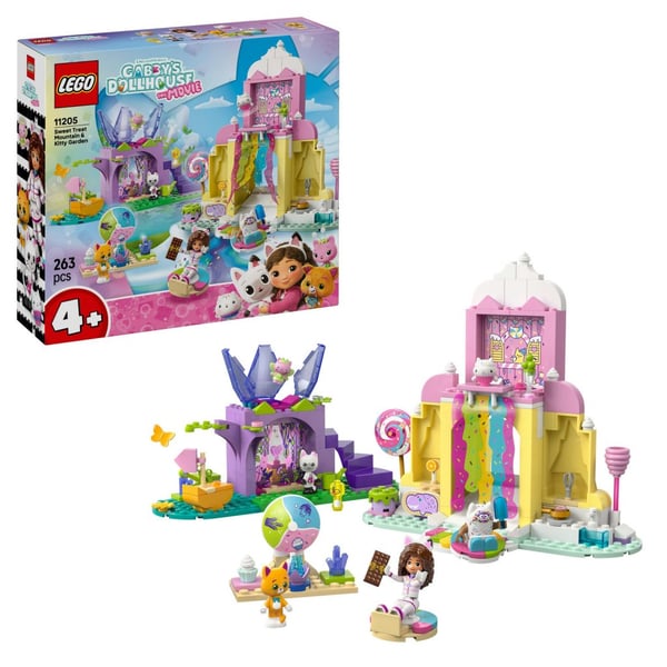 LEGO Gabbys Dollhouse 4+ Karamellberget och katträdgården 11205