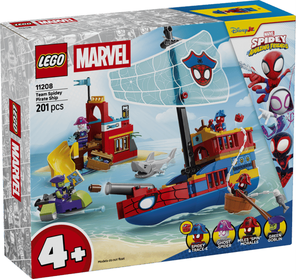 LEGO Super Heroes 4+ Team Spideys piratskepp 11208